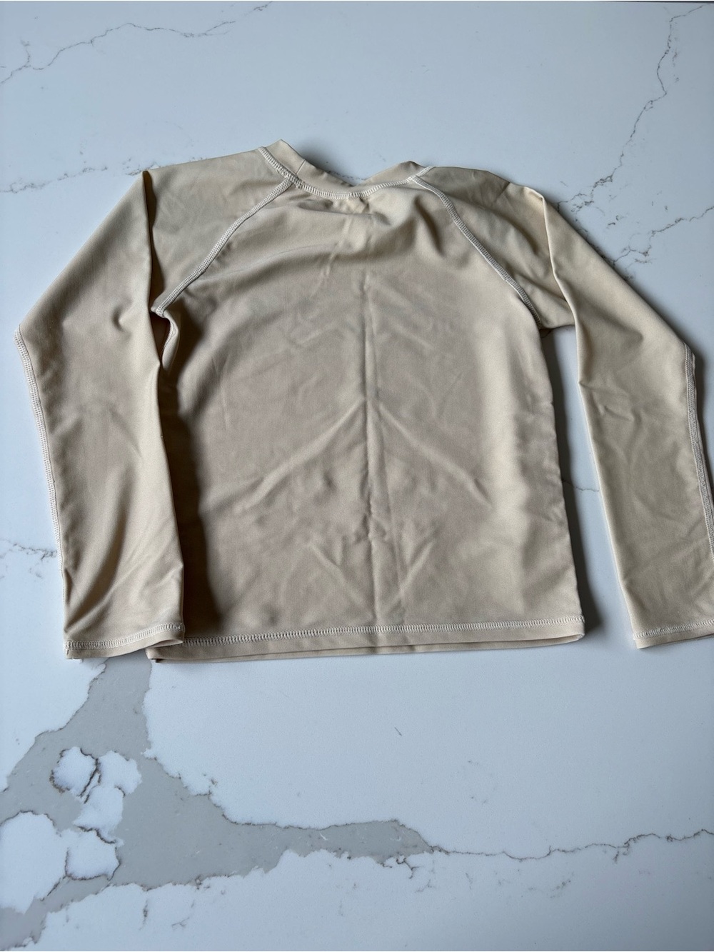 Rylee + Cru Cream Rash Guard - Sun - Size 8/9 - Picture 2 of 5